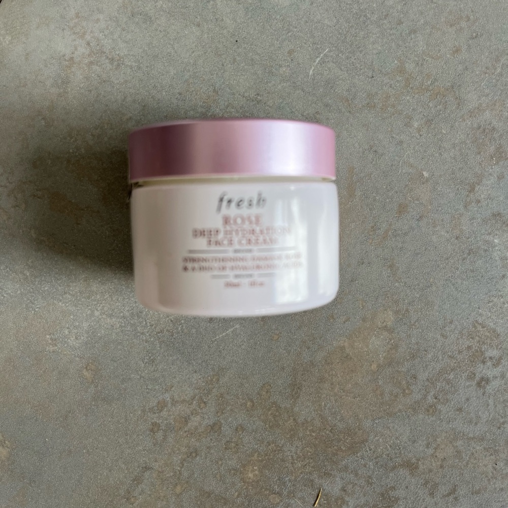 fresh Rose Deep Hydration Face Cream - Pink and White